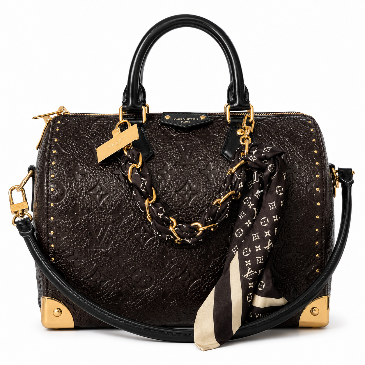 Louis Vuitton Speedy Bandoulière 25 Empreinte Leather